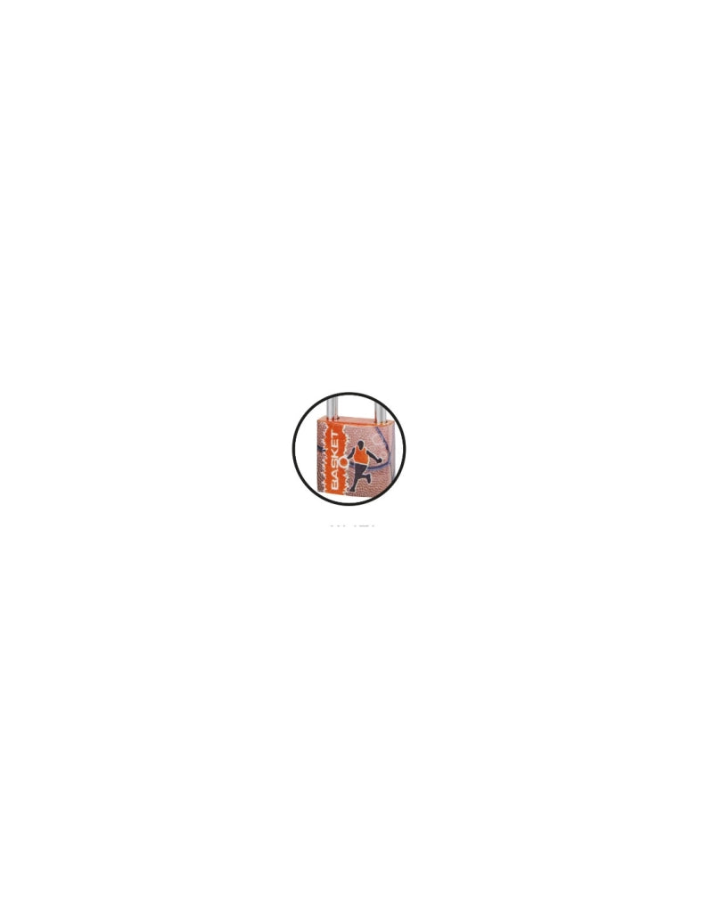 Lucchetto con chiave Line Sport, acciaio, interno, arco in acciaio, 30 mm, 3 chiavi – THIRARD