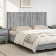 Testiera da Muro UTRECHT Sonoma grigio Legno ingegnerizzato 897841