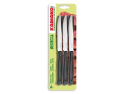 1cf set coltelli per bistecca dinamik 6 pezzi col. rosso cod:ferx.vit32207