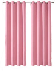 Set di tende nere per blackout - 2 pezzi - Tende di oscuramento termiche - Polyester - 132 x 114 cm - Disponibili in 18 colori