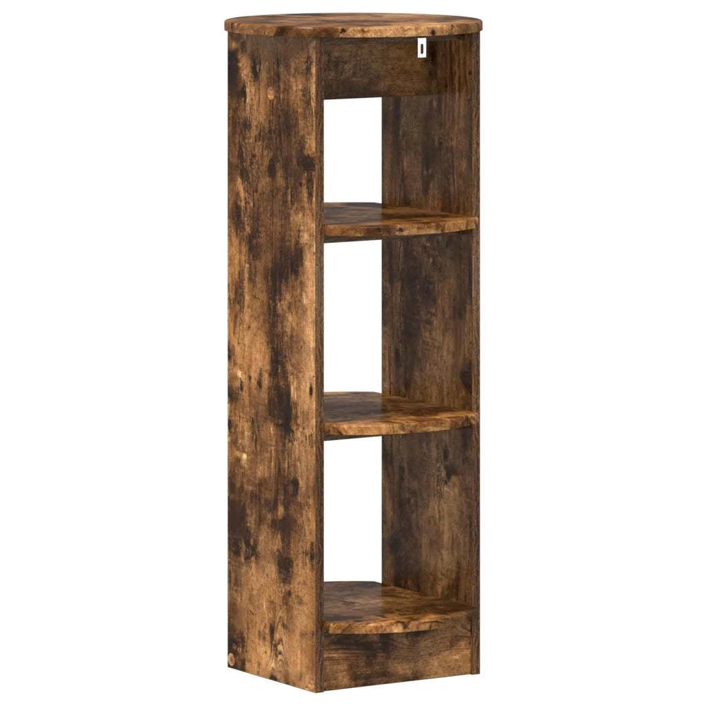 Mobile laterale Quercia Affumicata 40 x 40 x 100 cm