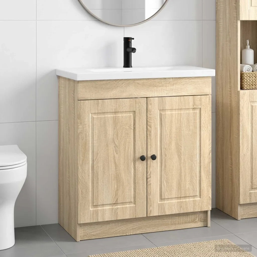 Set di mobili per il bagno Rovere Sonoma 56 x 37,5 x 81 cm 3404126