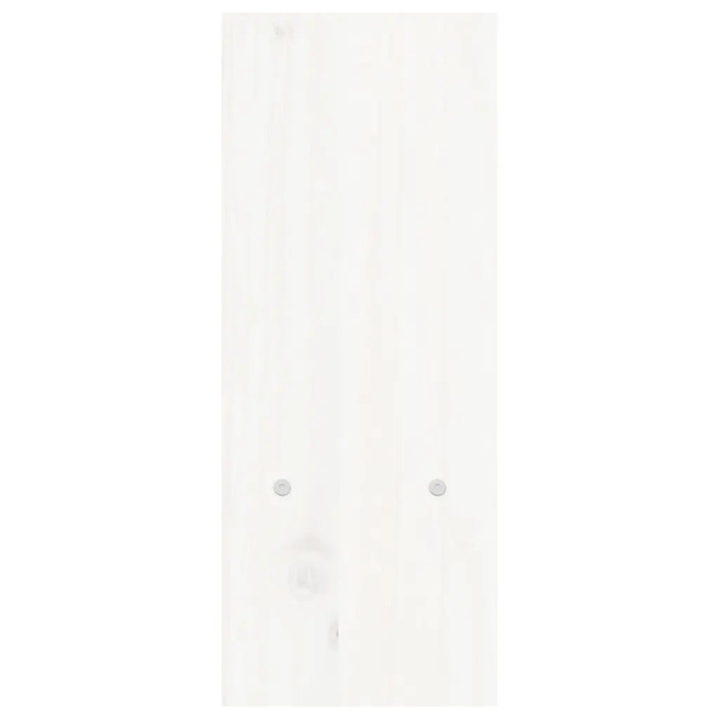 Supporto Monitor Bianco (39-72)x17x43 cm Legno Massello di Pino cod mxl 67734