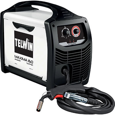 SALDATRICE FILO MAXIMA 160 SYNERGIC TELWIN  VOLT 230 A 115 ACCESSORIATA