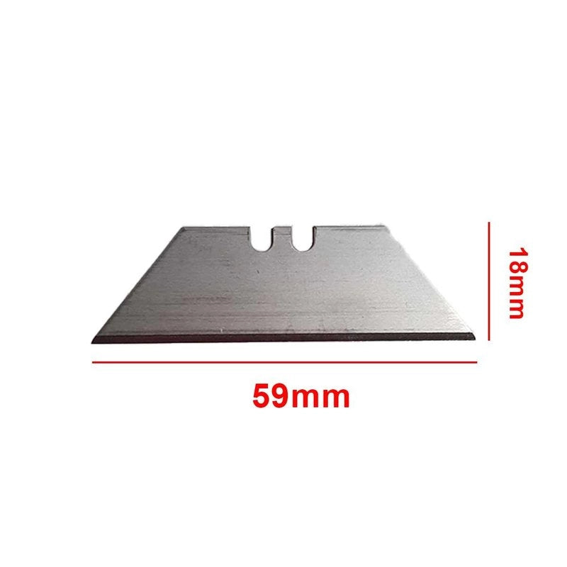 10 Pezzi Lame Di Ricambio Trapezoidale SK5 Forma T 18mm Per Taglierino Pieghevole