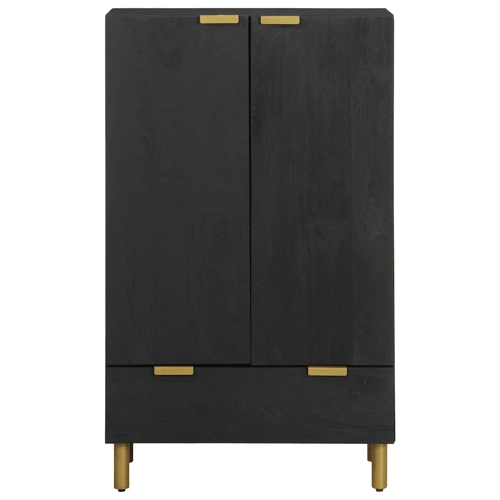 Credenza Nera 60x33x100 cm in Legno Multistrato 4017678