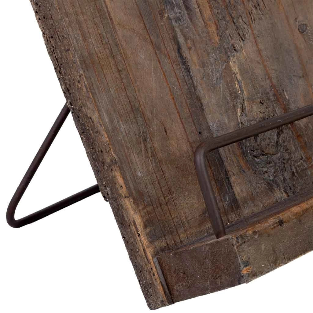 Leggio in legno marrone 23x18x31,5h cm