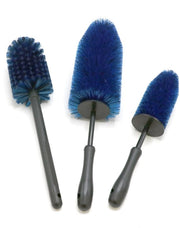 Set di pulizia per auto 3 in 1 composto da spazzola per pulire la carrozzeria, spazzola per pulire le ruote, spazzola per pulire i dettagli e spazzola per pulire le gomme