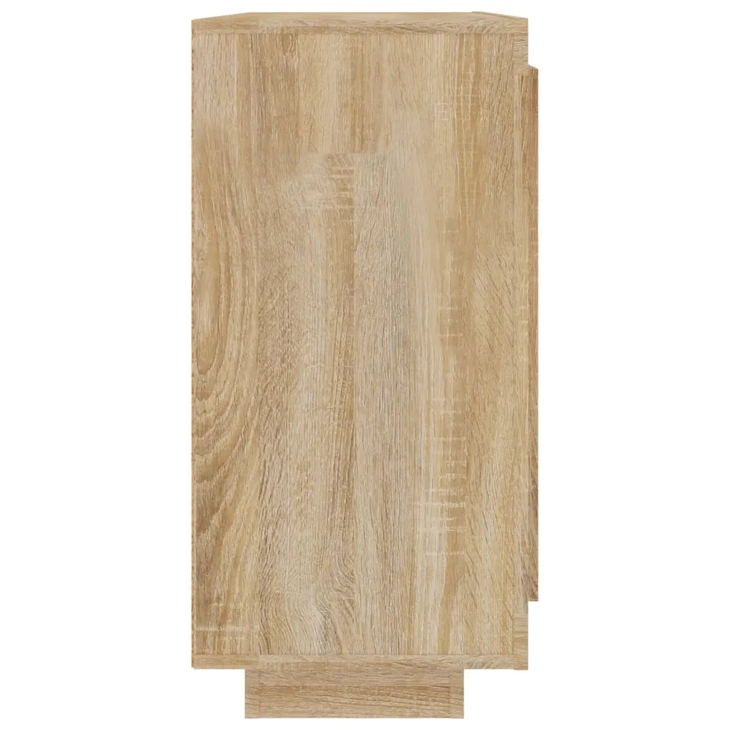 Credenza-Buffet-Armadio da cucina Rovere Sonoma 92x35x75 cm in Legno Multistrato