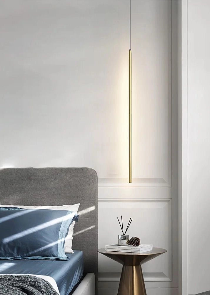 Lampada Da Soffitto Led App1414-c Gold 100cm