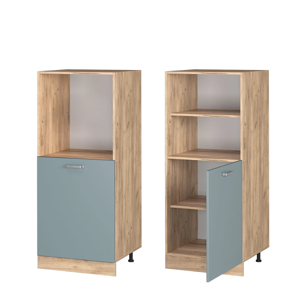 Vicco Mobile per forno da incasso Grigio-blu 60 cm