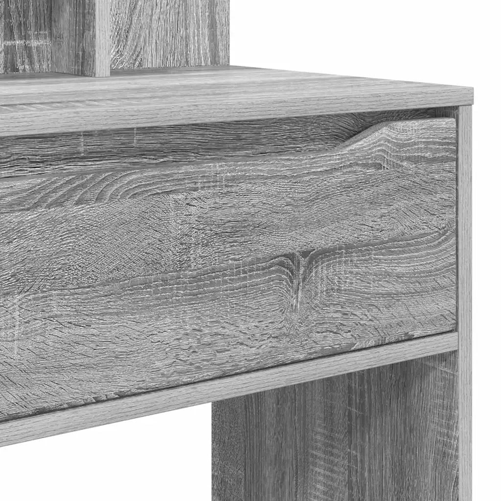 Tavoli da Trucco per Camera da Letto con cassetto Grigio Sonoma