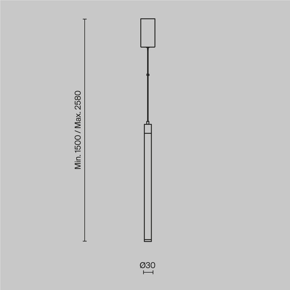 Lampadario A Sospensione Moderno Ray Alluminio Bianco Luce Led Integrato 20W