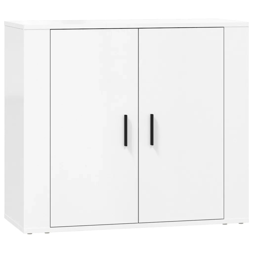 Credenze 3 pz Bianco in Legno Multistrato 3185415