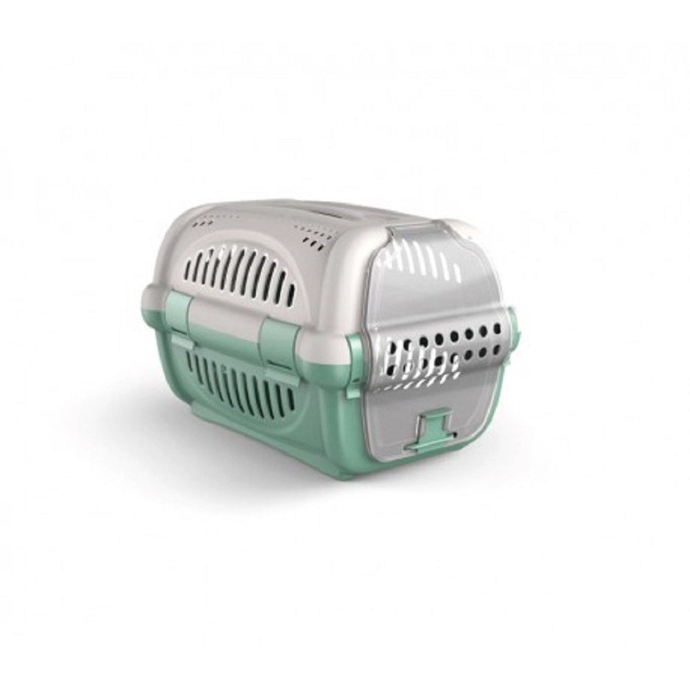 Trade Shop - Trasportino In Plastica Modello Rhino Per Cani E Gatti Da Viaggio 51x34,5x33 Cm -