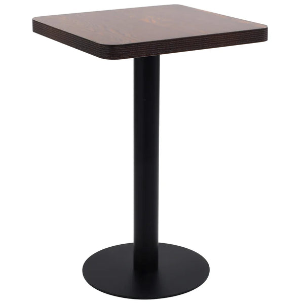 Tavolo da Bistrot Marrone Scuro 50x50 cm in MDFcod mxl 79860