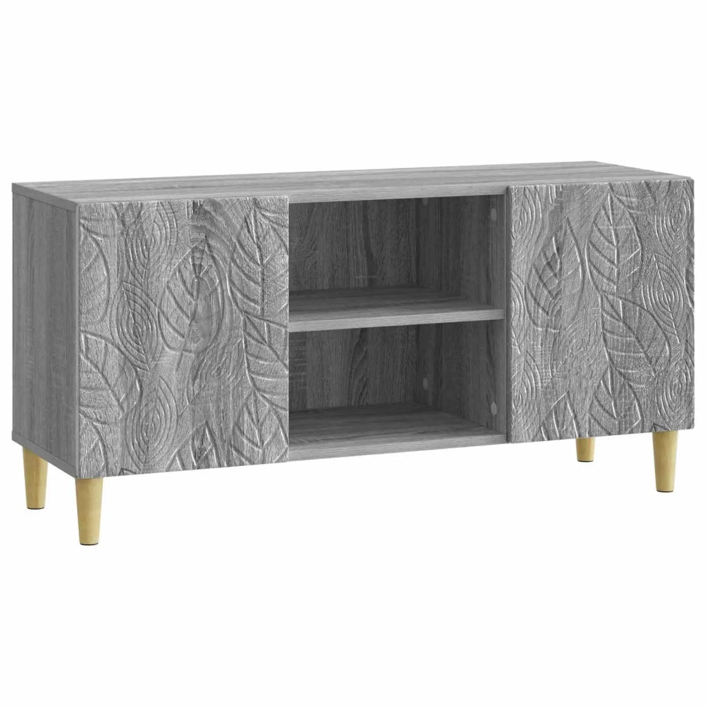 Mobile TV 102 x 34,5 x 50 cm Sonoma grigio Legno ingegnerizzato 895161