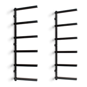 Scaffale in metallo con bracci a sbalzo 6 piani max 300 kg per legno e carichi pesanti