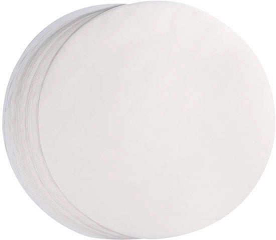 Pannello di cottura per Airfryer - Antisudante - Rond - 100 pezzi - 28 cm