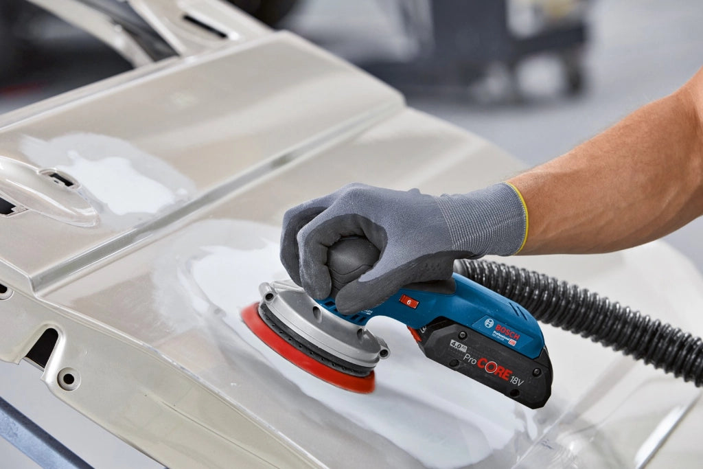 Bosch Professional GEX 18V-125 Levigatrice Rotorbitale 18V Ø125 mm Solo Macchina