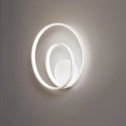 Applique Moderna Ritmo Metallo Bianco Led 28W Dimmerabile Ip20