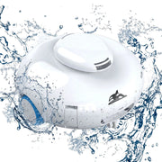 Robot pulitore per piscine, autonomia di 120 minuti, in grado di arrampicarsi sulle pareti della piscina, potente aspirazione, parcheggio automatico.