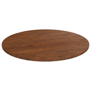 Piano Tavolo Rotondo Marrone Scuro Ã˜60x1,5 cm Rovere Trattato cod mxl 78130