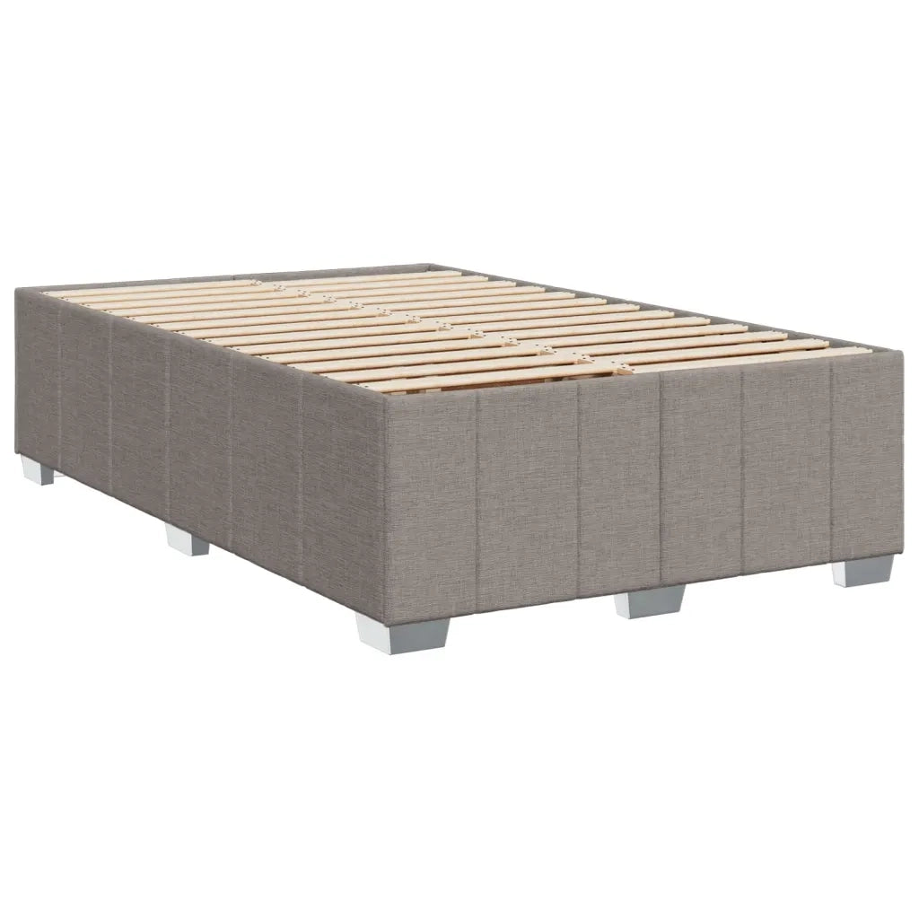 Giroletto a Molle con Materasso Tortora 120x190 cm in Tessuto 3287004