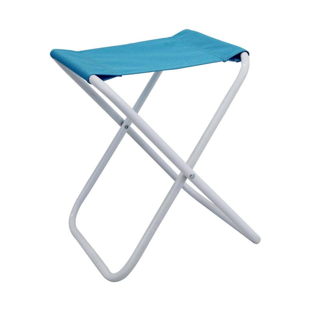 Sgabello da spiaggia e campeggio Pieghevole in Acciaio Oxford cm 38x30x35 - GUY