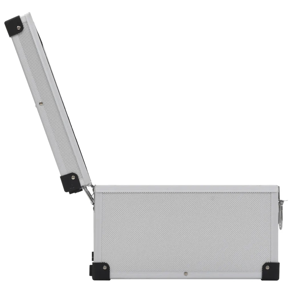 Custodia CD per 60 CD in Alluminio ABS Argento 91856