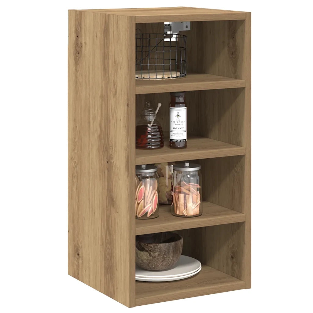 vidaXL Mobile Pensile “Riga” Rovere Artigianale 30x29,5x60 cm