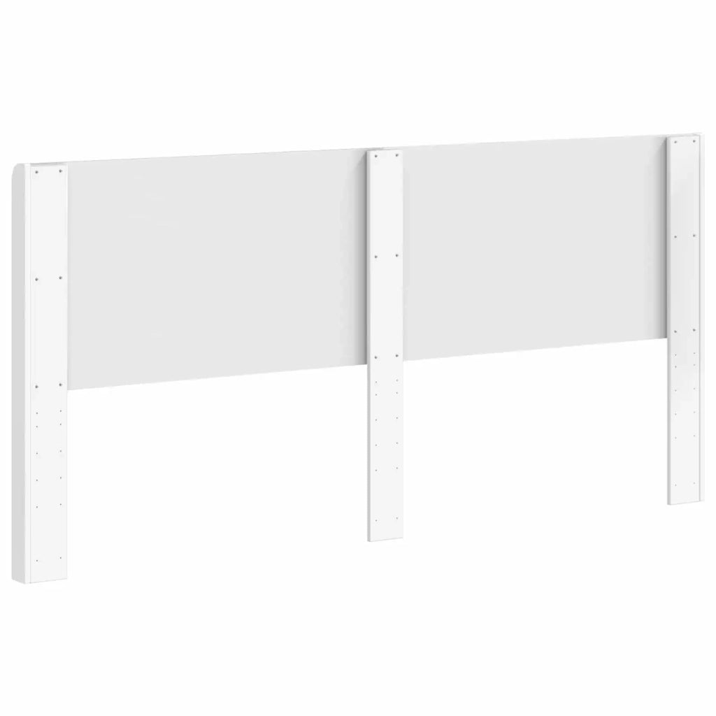 Testiera Letto Bianco Lucido Legno ingegnerizzato 889559