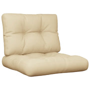 Cuscini per Pallet 2 pz | Cuscini per sedie Beige in Tessuto