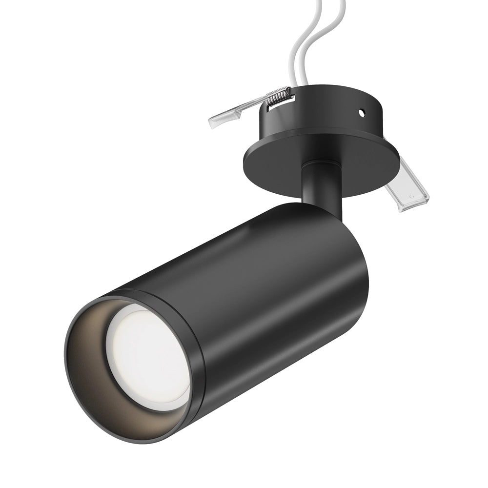 Maytoni Plafoniera Focus nera alluminio 1xGU10 IP20