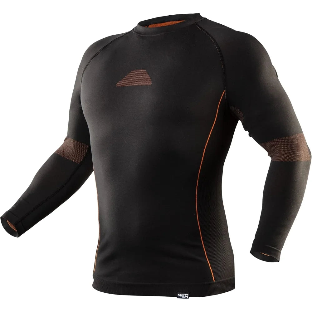 Topex 81-663-s m maglia termica manica lunga carbon, taglia s m
