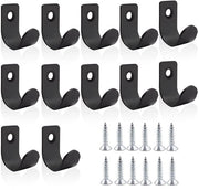Set di attacchi per tenda da campeggio da 12 - Ganci di tensione - Ganci piatti 35 x 16 x 17 mm - Sostenibilità - Per l'installazione di reti - Posizione perfetta - Attacco per rimorchio