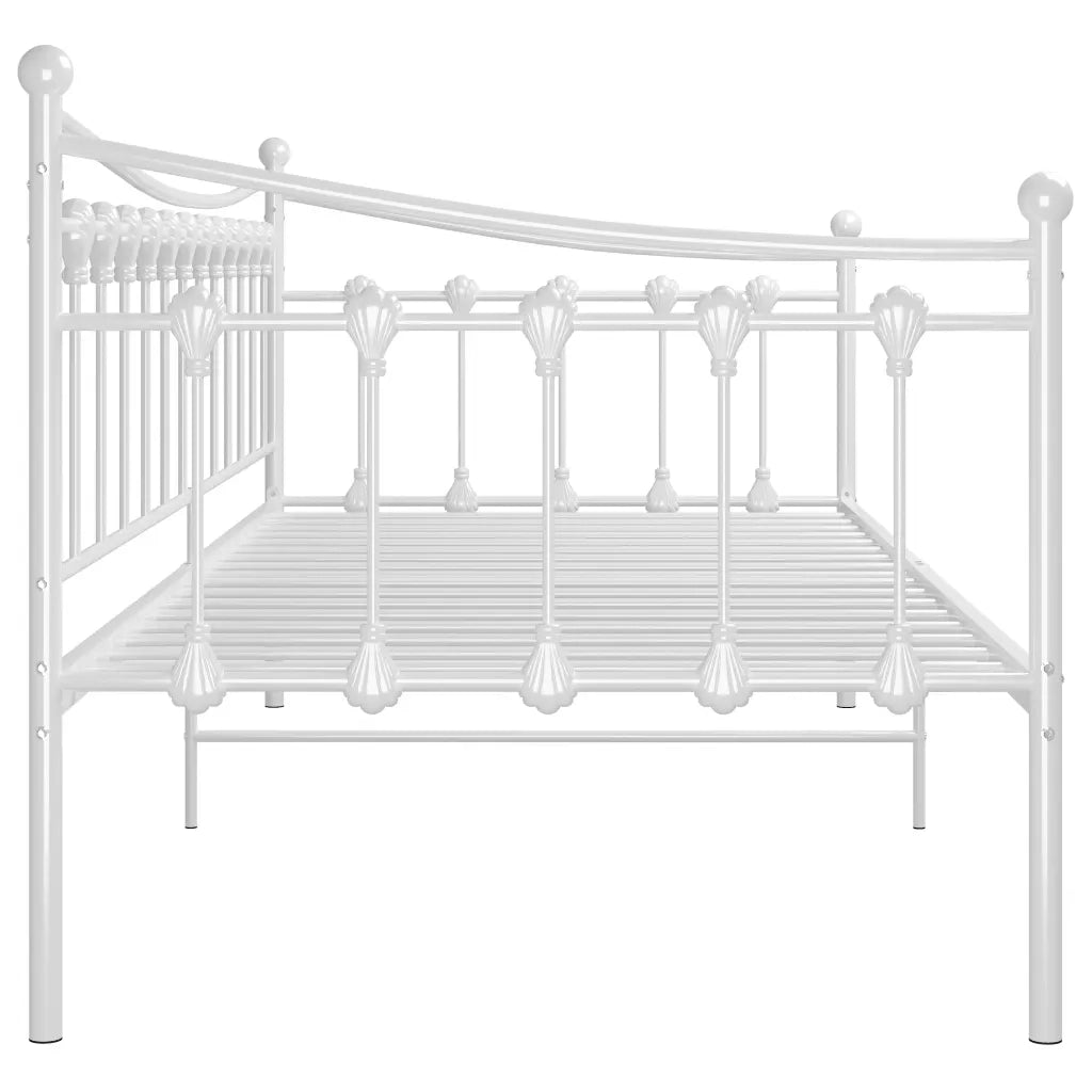 Telaio Divano letto | Sof¨¤ letto | Letto singolo Bianco in Metallo 90x200 cm