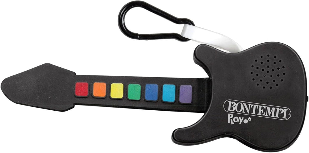 Portachiavi Musicale Chitarra, Portachiavi Flessibili Soft Rubber e Touch Sensitive ,Bontempi ,Eta 3+