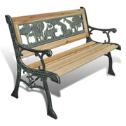Panca da giardino mobili da esterno terrazza per bambini 84 cm legno 02_0011763