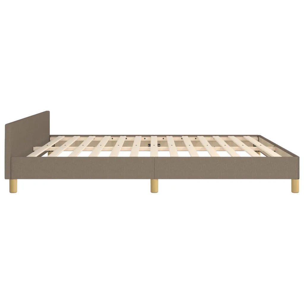 Giroletto senza Materasso Tortora 180x200 cm in Tessuto 3125239