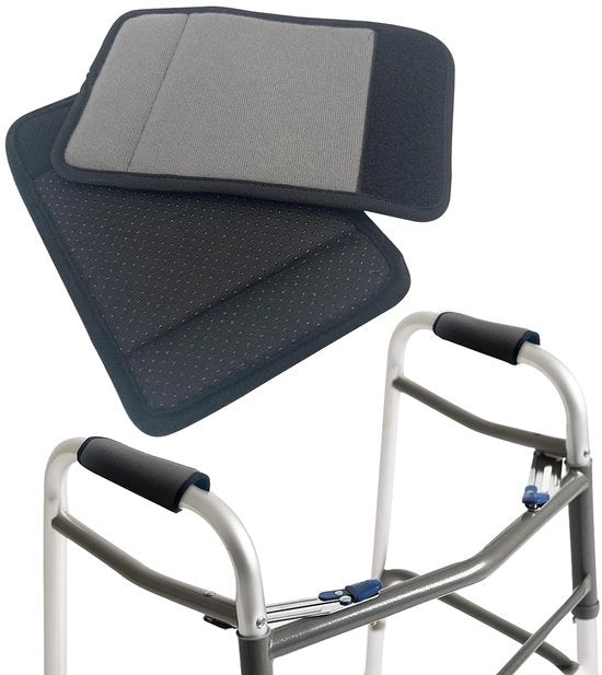 Accessori per mobilità - Rollator con guanti antiscivolo - Piuma di supporto imbottita - 2 pezzi - Maniglie con guanti antiscivolo - Neoprene - Comfortevole