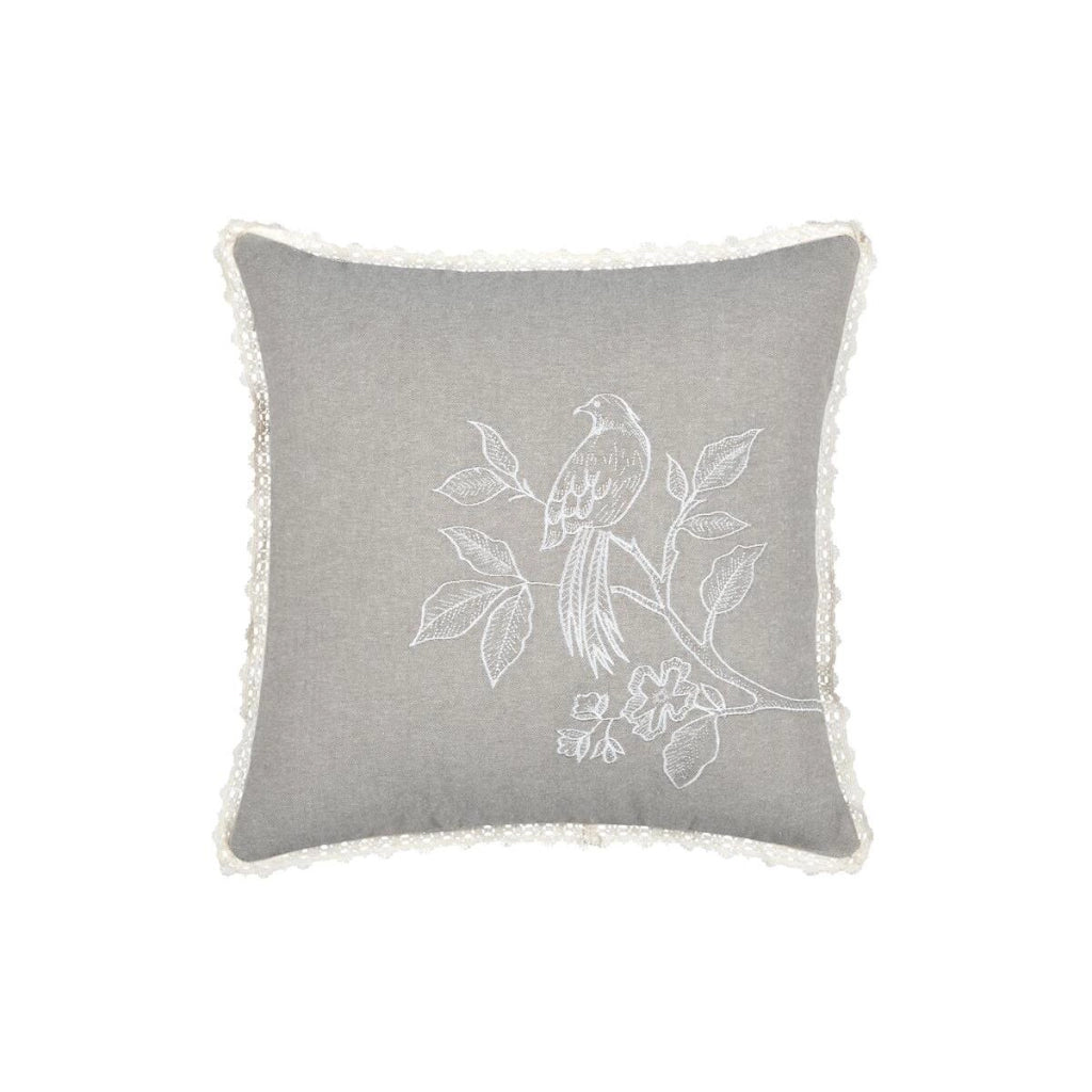 CUSCINO CLARINE 40X40CM BEIGE IN POLICOTONE.