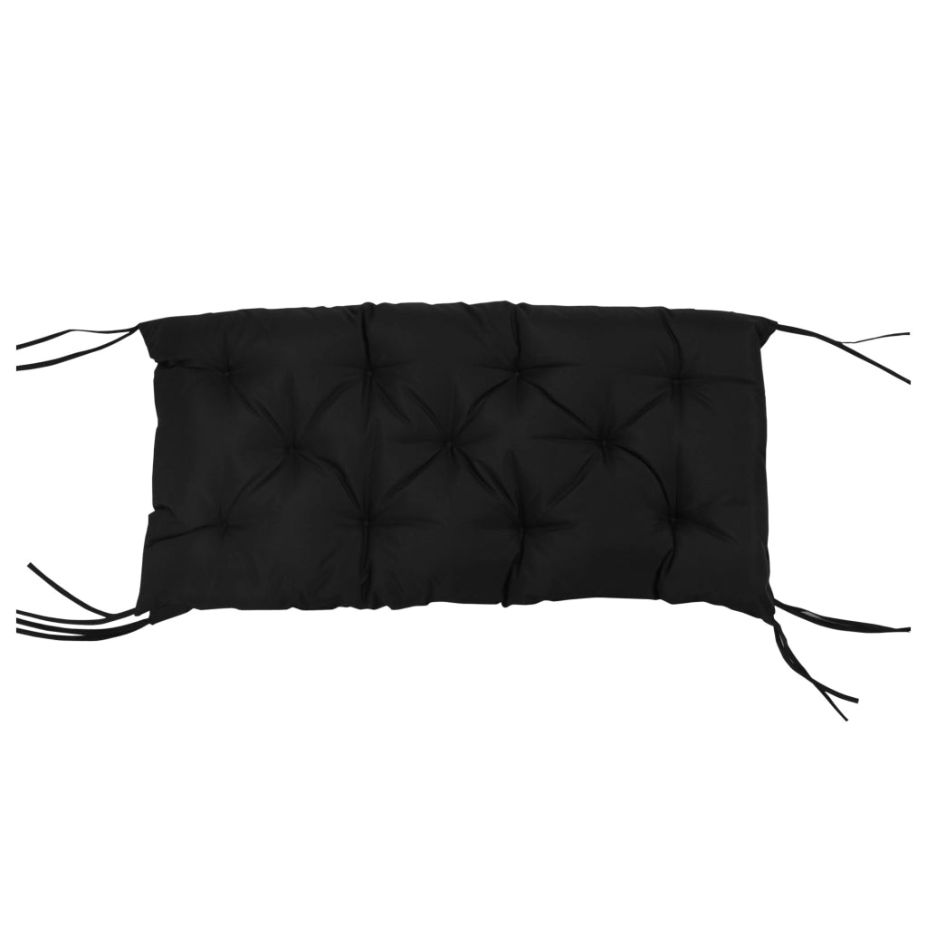 Cuscino per panca a 3 posti 100x98x8 cm, cuscino per panca con lacci, cuscino per seduta, cuscino per sedia da esterno/interno, cuscino per seduta,