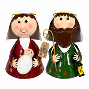 Akitaink Nativita' Maria e San Giuseppe in Latta 17 cm