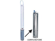 CORPO MOTORE P/ELETTROPOMPA SOMMERSA 4 MONOF. 4OS07M235/C KW 0,75    LOWARA