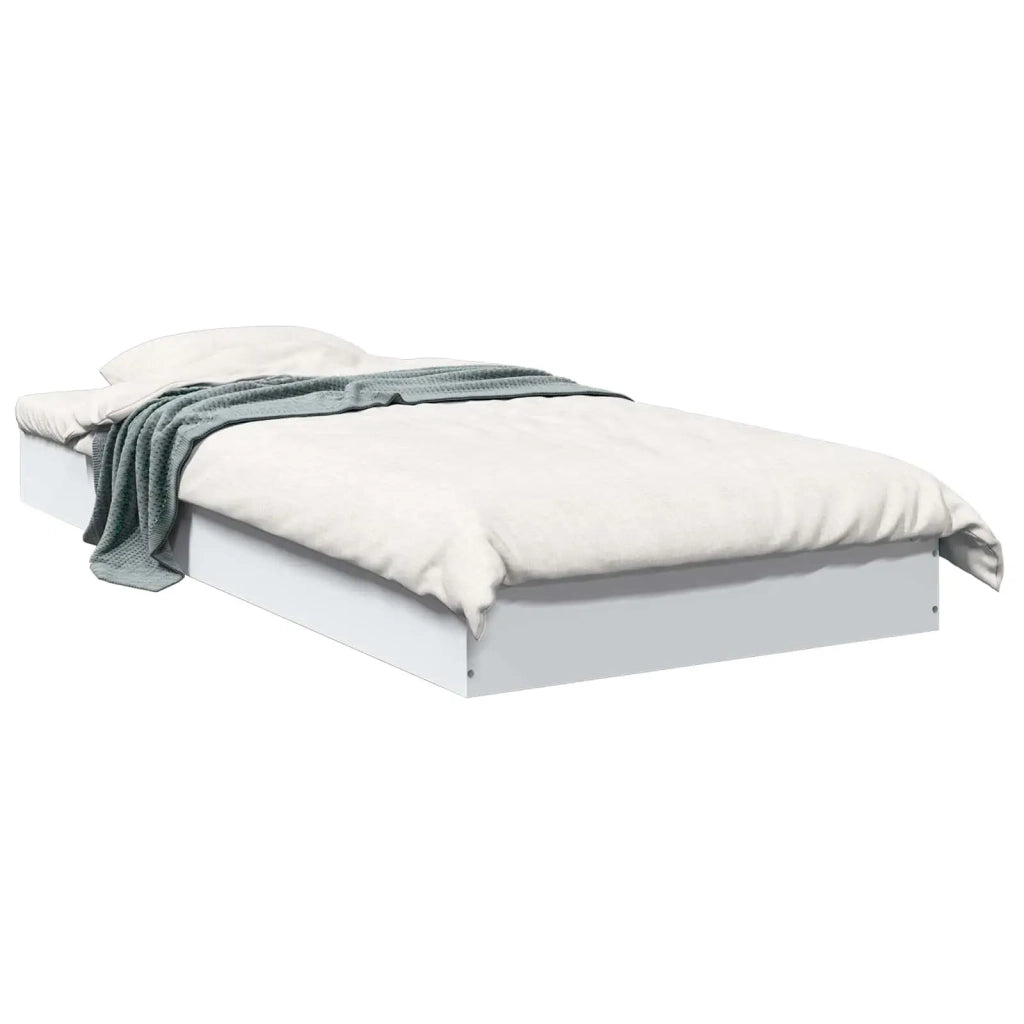 Struttura letto a pavimento Bianco 80 x 200 cm