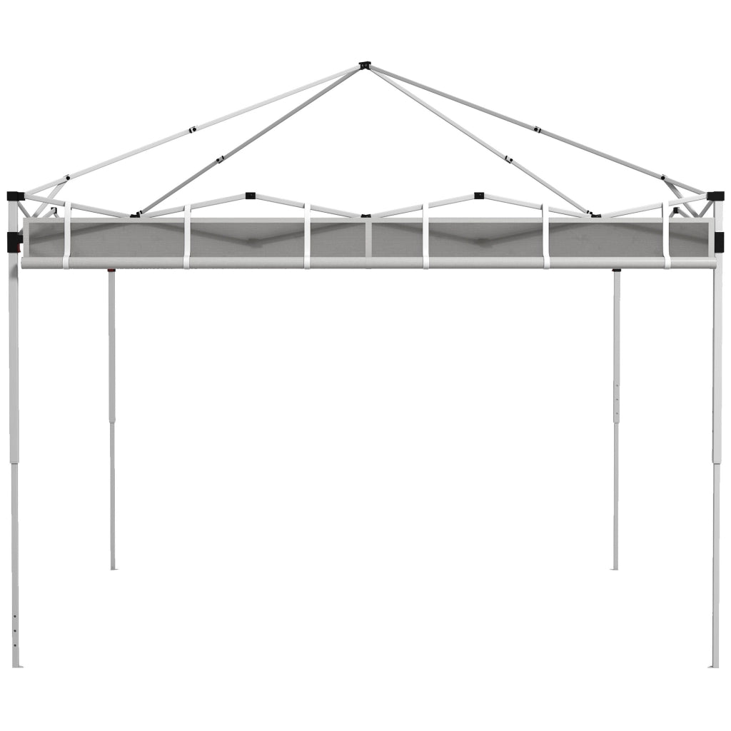 Pannelli Laterali per Gazebo 3x3m o 3x6m ¨C Zephmum ¨C 2 Pezzi Grigio
