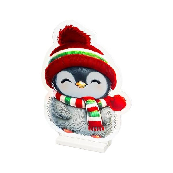 Decorazione luminosa natale kaemingk 487899 pinguino