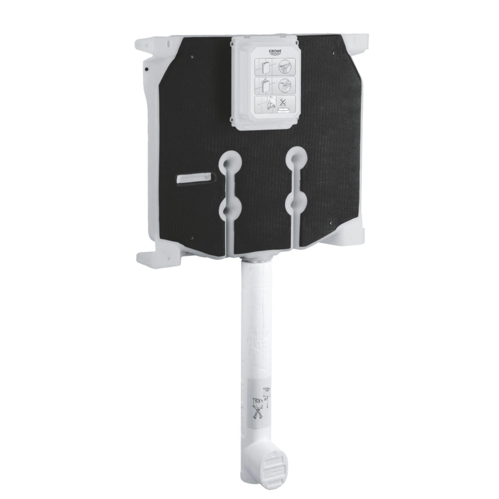 Cassetta di Sciacquo ad incasso Grohe Per WC Spessore 80 mm 38863000 - doppio scarico (6/3 - 4,5/3 litri) senza placca e canotto