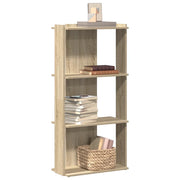 Libreria 3 Ripiani Rovere Sonoma 60x30x120 cm Legno Multistrato 860267